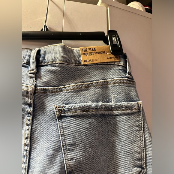 NWT Kensie Jean Vintage Luxe The Ella High-Rise Straight - Picture 6 of 8